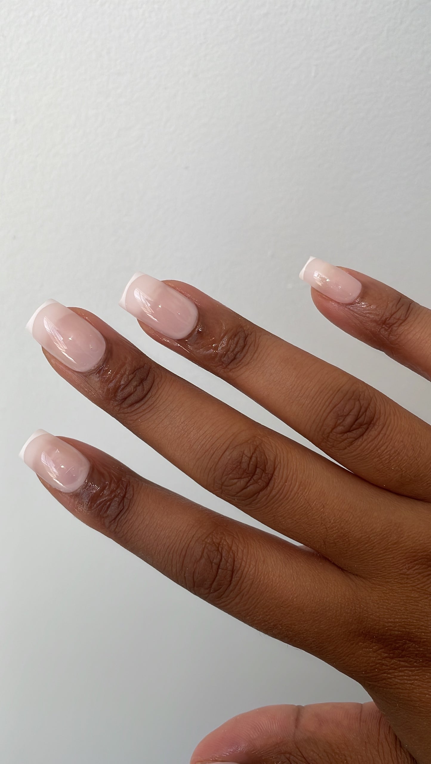 White french tip set