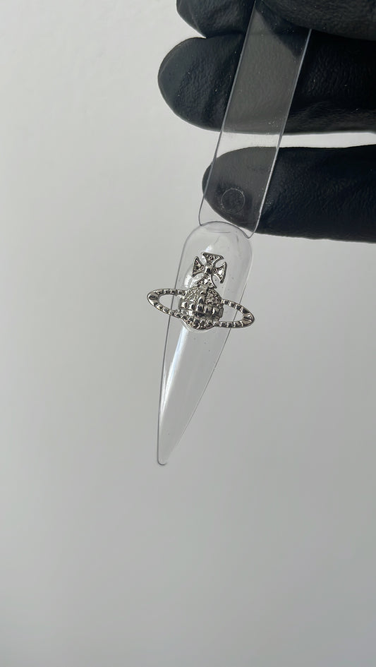 Big planet Nail Charm [2pcs]