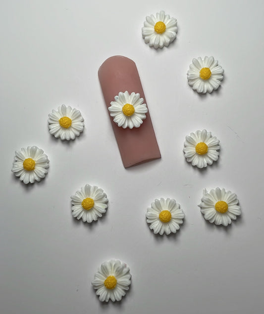 3D Flower gems [10pcs]